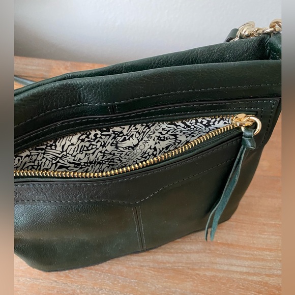 NWOT Rebecca Minkoff Green Leather Handbag - Picture 6 of 15